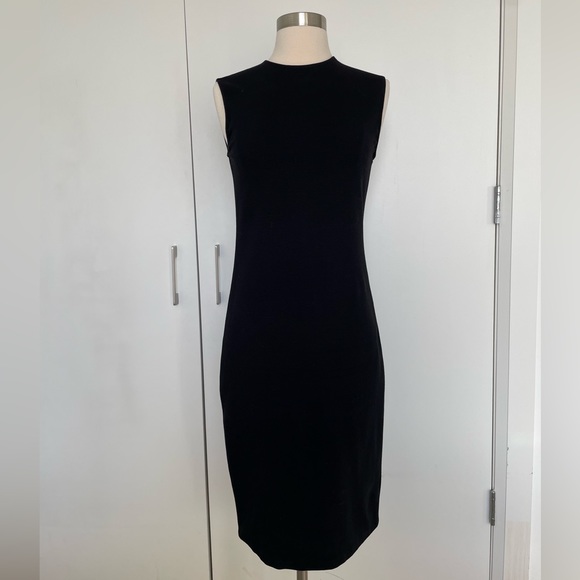 Vince Black Midi Dress - Picture 1 of 9